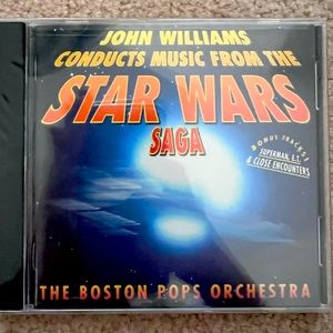 John Williams Star Wars saga boston pops UNOPENED CD